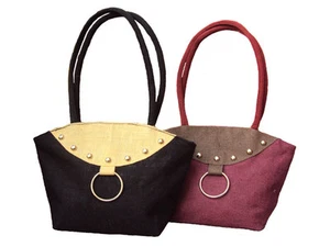 Jute Handbags Beautiful & Elegant Design Eco Friendly Strong & Tough UK - Picture 1 of 1