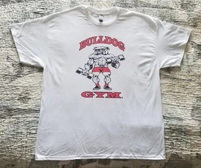 Camiseta Bulldog Gimnasio Entrenamiento Culturismo Vintage Músculo Nueva Talla S M L XL Foto 1 de 3