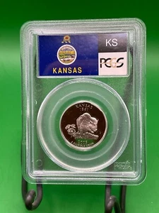 2005-S PCGS PR70DCAM Kansas State Quarter Proof 25C - Picture 1 of 13