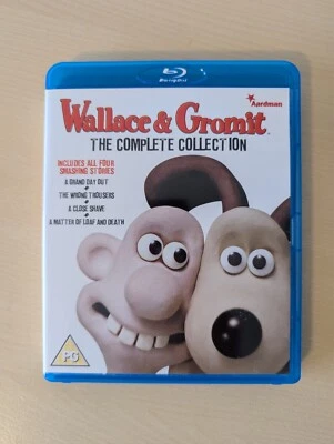 Wallace & And Gromit The Complete Collection UK PAL Region B Blu Ray - Image 1 of 3