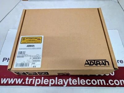 Adtran 1187502F1 BVL3AFDDTB TA5000 GPON OLT 4xSFP LINE MODULE - NEW - Image 1 of 4