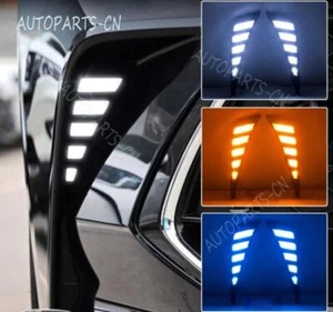 LED DRL Daytime Running Driving Light W/Turn For 2019-2022 Toyota Avalon Hybrid - Picture 1 of 16
