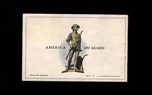 WWII US Defense Bonds 25c x 56 Stamps Savings Booklet circa 1943 Ancillary 3p - Picture 1 of 9