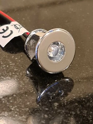 Blue LIGHT 12 VOLT LED MINI ACCENT PLINTH SPOT camper caravan boat car motorhome - Image 1 of 4