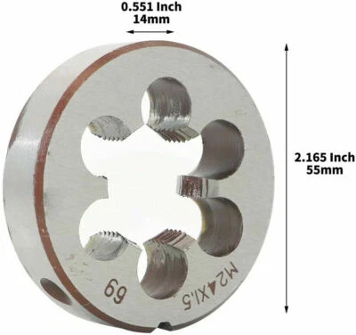 M24mm x 1.5 die Metric Right hand Die M24 x1.5mm Pitch (superior quality) - Image 1 of 4