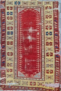Anatolian rug, Antique Rug, Prayer rug, tribal carpet, vintage Rug, old kilims - Picture 1 of 6