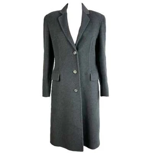 Gucci F/W1997 Gray Mohair & Cashmere Trench Coat - Picture 1 of 6