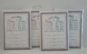 Hallmark Baby Gender Reveal Invitations 40 Cards & Envelopes 4 Packages ⬇(A2) - Picture 1 of 12