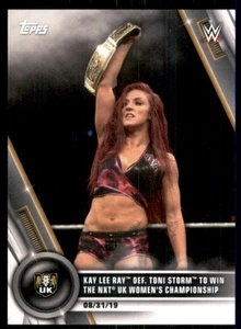 2020 Topps WWE Women's Division Kay Lee Ray Def. Toni Storm to Win the NXT UK - Picture 1 of 2
