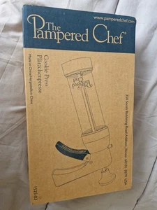 Pampered Chef Cookie Press - Item# 1525 - Set of 16 Decorative Discs Complete - Picture 1 of 2