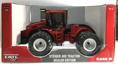 Ertl Steiger Case IH 480 - 1/16 trator fundido com duplo DEALER EDITION 14558 NOVO NA CAIXA - Imagem 1 de 4