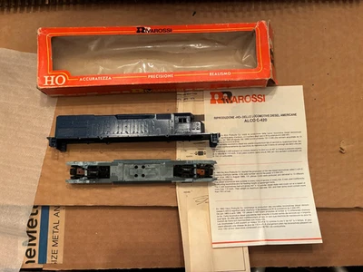 [T-HO] VINTAGE RIVAROSSI HO SCALE ALCO C 420 UNPAINTED w/ Box - Image 1 of 4