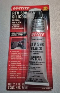 Loctite 37467 Black RTV 598 High Performance Silicone Gasket Maker 80 ml. - Picture 1 of 6