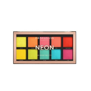Paleta de sombras de ojos Profusion Cosmetics 10 tonos - neón - Imagen 1 de 4