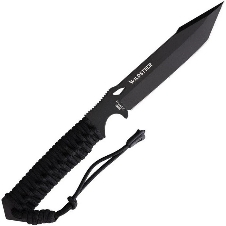 WildSteer Centurion-k Tanto Blade Steel Fixed Knife Paracord Handle - CEN3113 — 第 1/1 张图片