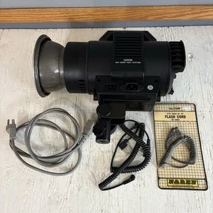 Vintage Sunpak Monolite MS-4000 Pro Studio Flash Strbe Modeling Lamp Tested - Picture 1 of 18