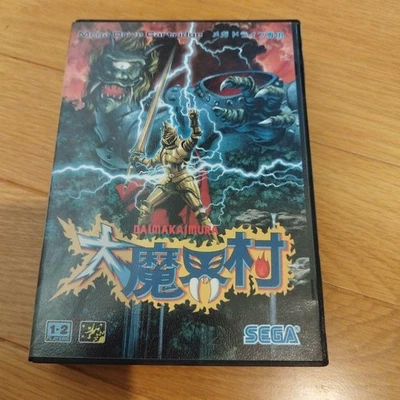 DAI MAKAIMURA Ghouls'n Ghosts  Mega Drive GENESIS  MD SEGA MEGADRIVE Japan Used - Image 1 of 4