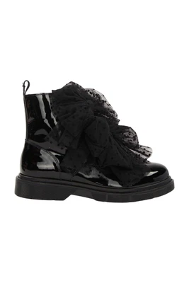 Stivali Monnalisa taglia EU 35 neri bambina nuovi - Immagine 1 di 4