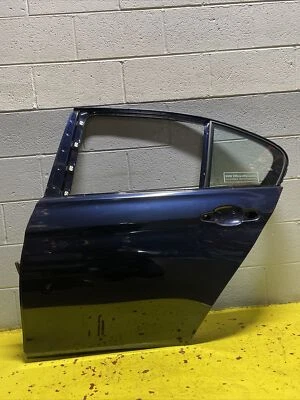 2012-2018 BMW F30 320I 328I 335I Rear Left Door Blue- A89/WA89 OEM  *NOTE* Foto 1 de 4
