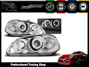 Neuf Phares Avant LPHO04 HONDA CIVIC 1995 1996 1997 1998 1999 ANGEL EYES - Imagen 1 de 2