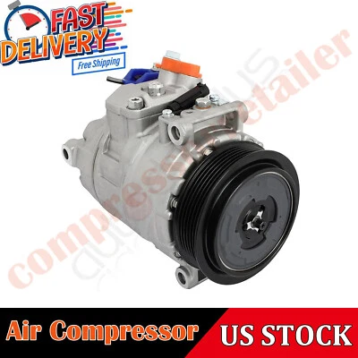 AC A/C Compressor For 2003-2005 Mercedes-Benz C240 C320 2.6L 3.2L 5.0L - Image 1 of 4