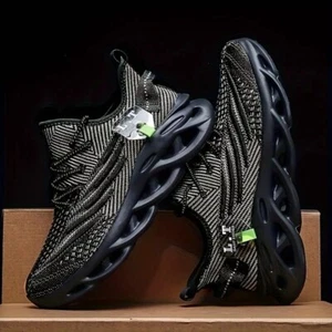 Fashion men's sports walking tennis shoes casual sports gym running sneakers - Picture 1 of 24