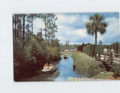 Postcard Okefenokee Swamp Park Waycross Georgia USA - Image 1 of 2