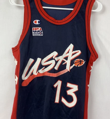 Vintage Champion Jersey Shaquille O'Neal Dream Team Olympics Shaq 90s Mens 36 Cover