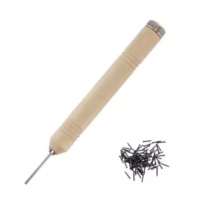 Bachmann Modelmaker MM024 Pin Nail Pusher w/100 Pins for Dollhouses, Ships Etc. - Picture 1 of 2