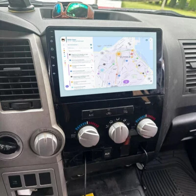 10” For Toyota Tundra 2007-13 Sequoia 08-18 Android 13 Car Stereo Radio CarPlay - Image 1 of 4