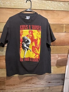 Guns N Roses Authentic Vintage 1991 Illusion Tour Shirt-xl - Picture 1 of 5