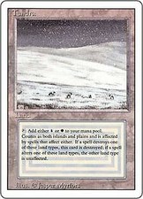 Magic The Gathering Revised Single Card Rare Tundra