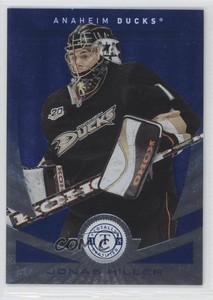2013-14 Totally Certified Platinum Blue /50 Jonas Hiller #129