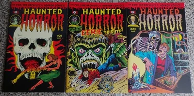 HAUNTED HORROR #21, 22 & 23 Yoe Comics/IDW Pre-Code EC  Creepy Eerie Skywald - Image 1 of 2