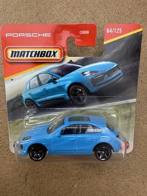 Matchbox Porsche Macan S -  BLUE - New Case 2025 64/125 - Image 1 of 3
