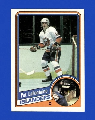 1984-85 Topps Set-Break # 96 Pat Lafontaine RC SP COMO NUEVO *GMCARDS* Foto 1 de 2