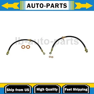 Manguera de freno delantera 2x para Honda Accord 2003-2007 2,4 L 2003-2007 Honda Accord 3,0 L Foto 1 de 4