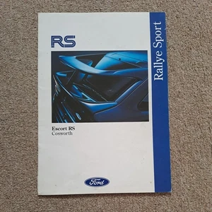 Ford Escort RS Cosworth Full 16 Page Brochure 1992 - Standard Luxury Motorsport - Picture 1 of 10
