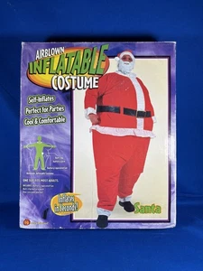 Gemmy Airblown Inflatble Santa Costume Christmas  Adult Size New - Picture 1 of 6