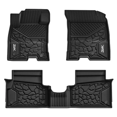 Alfombrillas 3W aptas para Ford Maverick Hybrid 2022 2023 2024 2025, TPE todo tipo de clima Foto 1 de 3