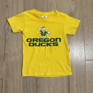 VTG Disney Kids Youth XS Donald Duck Oregon Ducks Shirt - Picture 1 of 7