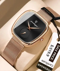 POEDAGAR Luxury Watches, Elegant and Modern Women's Quartz MLA-T0017D - Picture 1 of 12