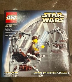 Vintage LEGO Star Wars: Jedi Defense I 7203 NIB Factory Sealed New