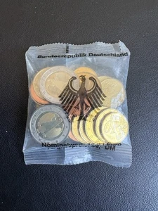 UNC Germany Euro Coins Collection 10.23 Euro (20DM) 2002 Sealed Bag - Picture 1 of 3