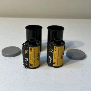 2 Rollen Kodak Max 400 24 exp Color Kleinbildfilm ABGELAUFEN Vintage Neu ohne Karton - Bild 1 von 5