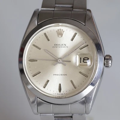 1966 Rolex 34mm Oysterdate Precision 6694 - Image 1 of 4