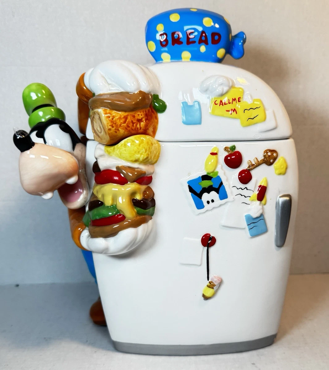 ディズニー アメリカ グーフィー クッキージャー 物入れ 置き物 楽天