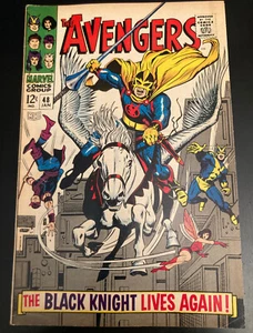 AVENGERS #48 (Marvel/1968) *Key 1st Black Knight!* (FN/VF) Bright & Colorful! - Picture 1 of 6