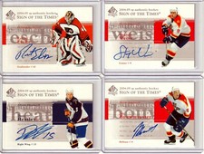 2004-05 SP Authentic Sign of the Times Dany Heatley AUTO  Atlanta Thrashers SSP