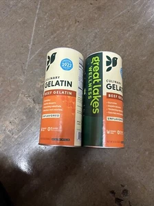 2xGreat Lakes Wellness Culinary Beef Gelatin Powder Unflavored 16 Oz - Picture 1 of 4